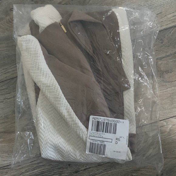 NWT LIZ CLAIBORNE NY PONTE KNIT V-NECK DRESS 20P - Picture 10 of 11